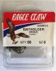 Eagle Claw Fishing Hooks Baitholder Sliced Shank Bronze 6 - 50 Hooks