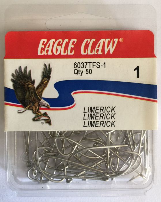 Eagle Claw Hooks Limerick Tinned 1