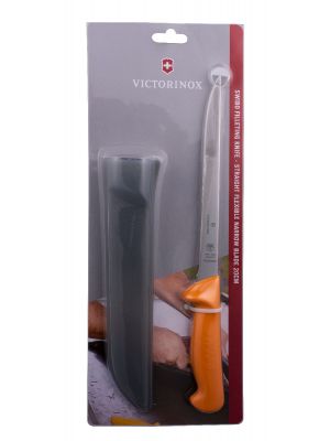 Victorinox Swibo Filleting Knife Straight Flexible Narrow Blade 20cm Clam Pack