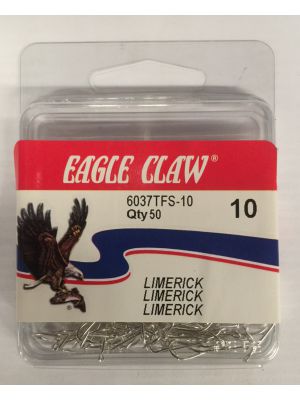 Eagle Claw Hooks Limerick Tinned 10 - 50 hooks